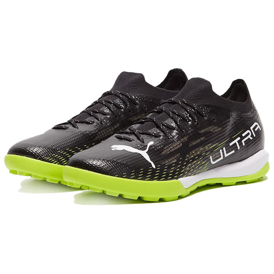 Puma Ultra 1.3 Pro Cage AG Soccer Shoes Men Sneaker Black Green White 106516-02