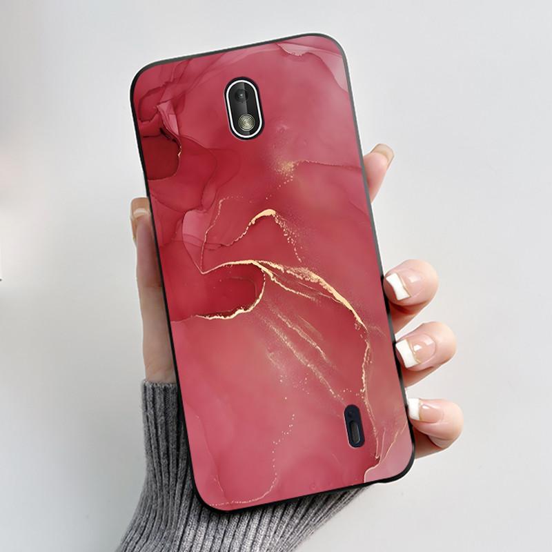 Matte Soft TPU Case For Nokia 1 Plus 2 2.1 2.2 Phone Case Luxury Cute Love Rabbit Funny Cat Black Silicone Ultra Thin Back Cover