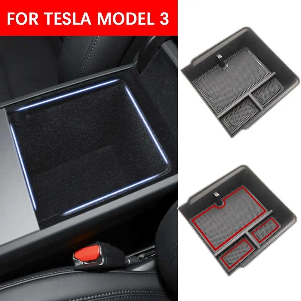 Для Tesla Model 3 Highland 2024, центральная консоль, подлокотник, ящик для хранения, органайзер, запасные аксессуары для салона автомобиля, новинка 2023 года