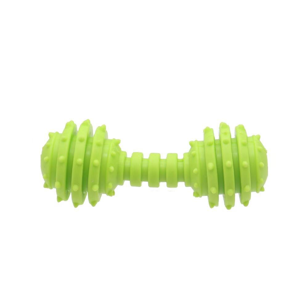 Pet Toy Ball Combining Chew - Resistant Material and Massage Bumps