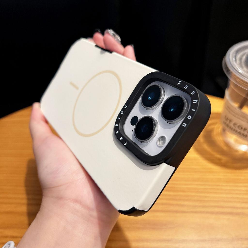 Жидкий силикон Подходит для чехла для мобильного телефона IPhone16promax Apple 15 Тонкий круг Магнитная присоска 14