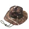 Camouflage Hat Outdoor Large Overhang Shade Fisherman Hat American Casual Breathable Sun Hat Fishing Hat Jungle Basin Hat