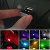 Podofo Automobile USB Atmosphere Lamp LED Modification Free Decorative Light