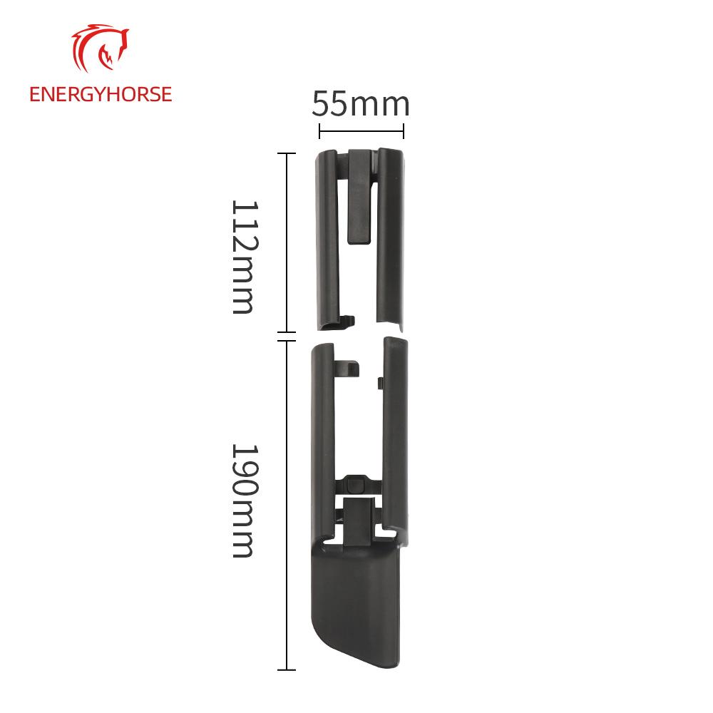 Черная отделка направляющей сиденья автомобиля ABS, крышка направляющей скольжения, капот, передняя, задняя, левая, правая для BMW G30 G11 G12 F15 F16 5 7 серии
