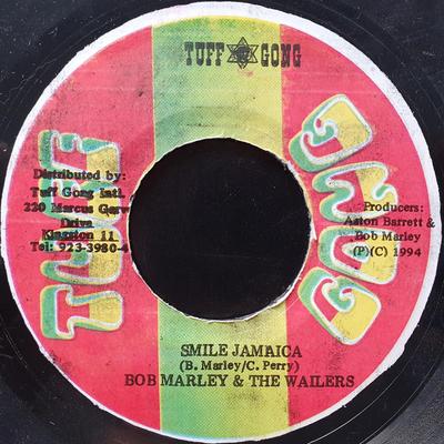 7-дюймовая пластинка BOB MARLEY & THE WAILERS - Smile Jamaica НЕТ Tuff Gong 1994 Ямайка Регги, Ска и Даб Б/У