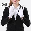 White Gloves Formal Tuxedo Uniform Gloves for Men Women Butler Gloves for Cosplay Party Jewelry Inspection Ceremony Guard