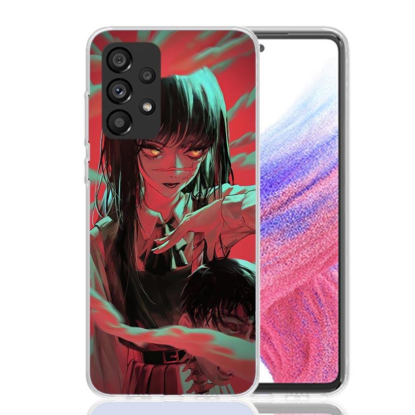 Чехол для телефона C-Chainsaw Mans Yoru War Devil для Samsung Galaxy A52 A32 A22 A12 A02S A50S A30S A51 A31 AA71 Note 20 Ultra 10 S10 Pl