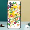 Веганский узор для чехла Realme GT 7 Pro GT 5 6 6T C67 C61 C55 C53 C51 C21Y C25S C75 10 11 12 13 14 Pro Plus