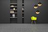 HANGING CEILING LAMP, GLASS PLAFON, LED LAMP