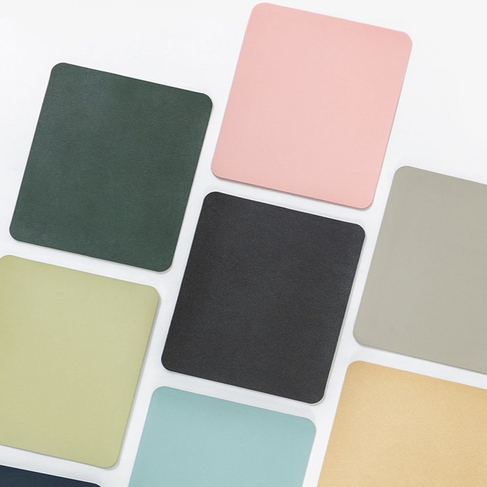 Desktop Laptop Computer Writing Mat PU Leather Mouse Pad Placemat Keyboard Mice Mat