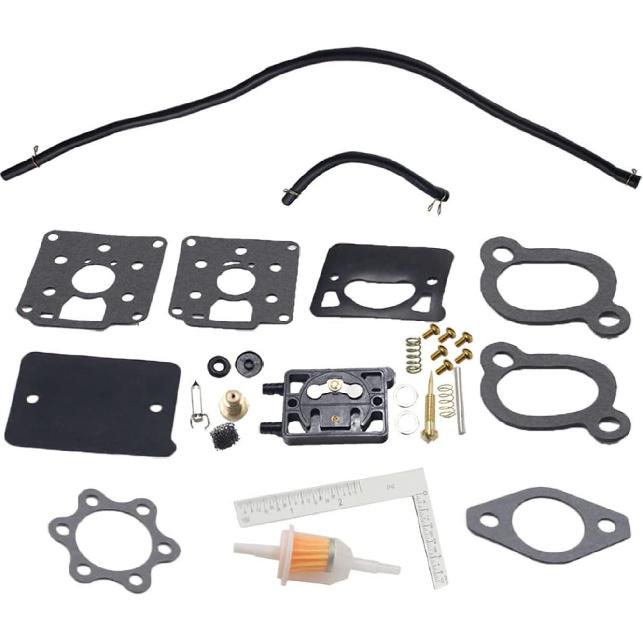 Carburetor Repair Kit for ONAN 142 0570 Model DD11 DD13 DD15 BF BG B43M B48M Engine with Fuel Pump