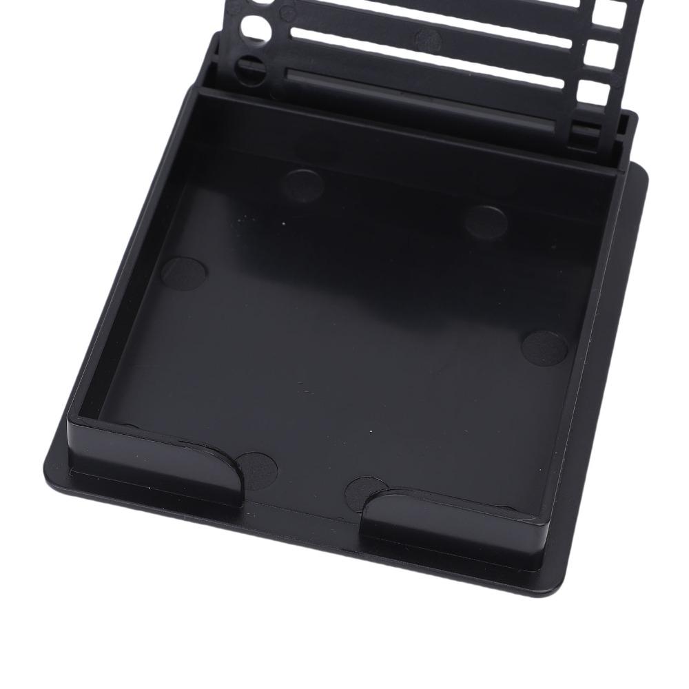 6pcs Reusable Sticky Note Stencil Storage Box Note Dispenser Sticky Note Holder For Office Desk