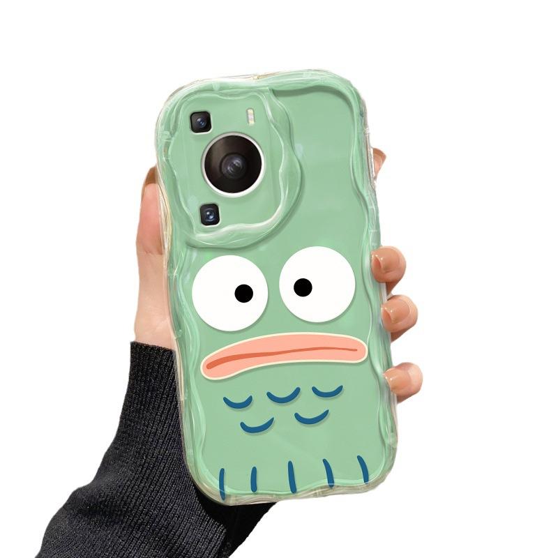 Забавное выражение подходит для iphone17promax Чехол для iPhone 15 прозрачный 16 силиконовый 14 с мелкими отверстиями 13 противоударный