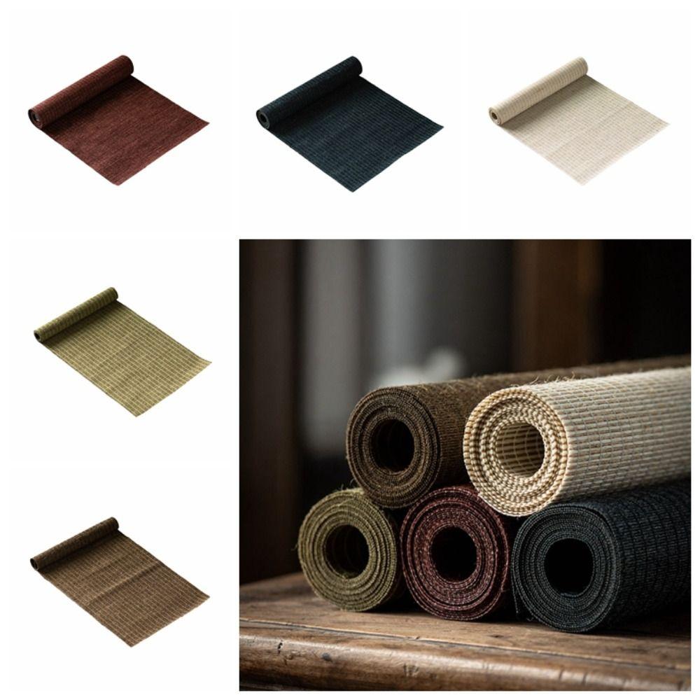 Heat Insulation Japanese Tea Flag Vintage Desktop Protective Mat Tea Cloth Home