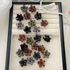 Small Flower Hair Claw Clips, 20PCS 1" Cute Mini Claw Clips Mini Claw Clips Strong Grip  for Women/Girls' Thick/Thin Hair
