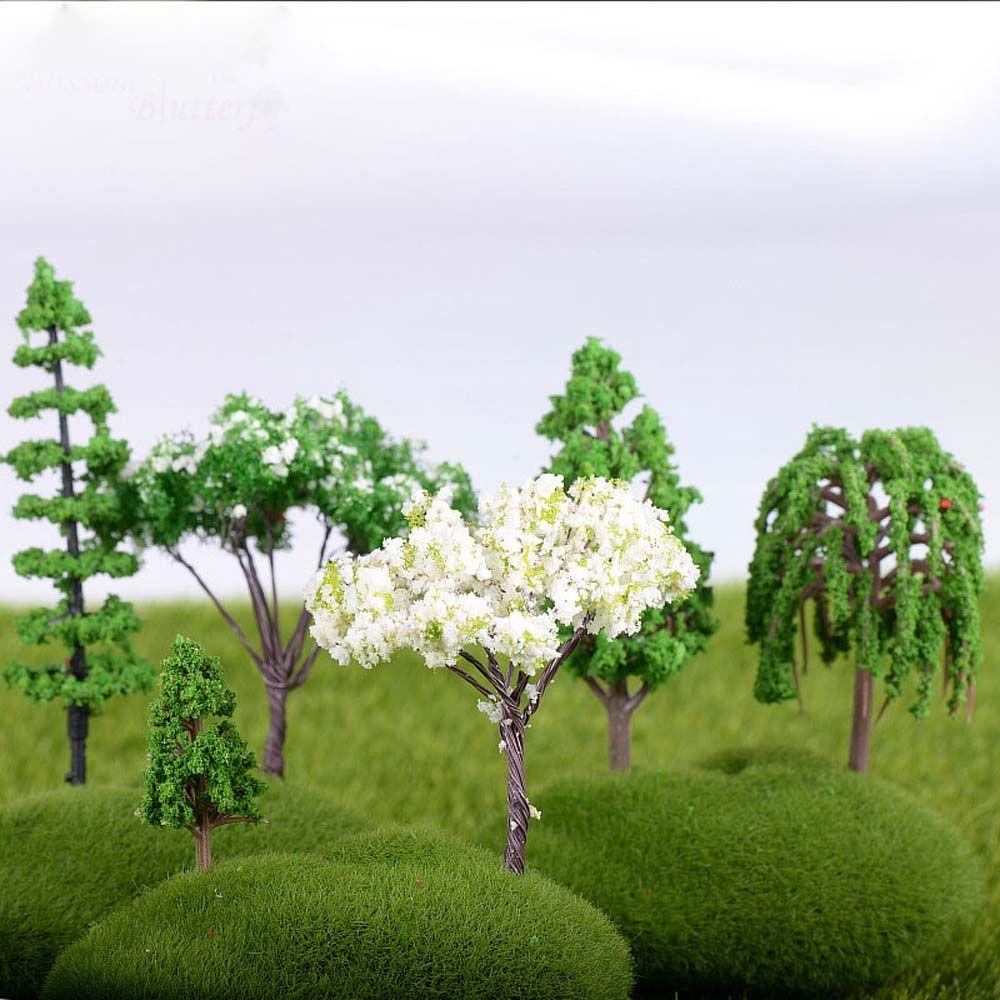 Home Garden Crafts Plants Fairy Accessories Miniatures Terrarium Simulation Tree Landscaping
