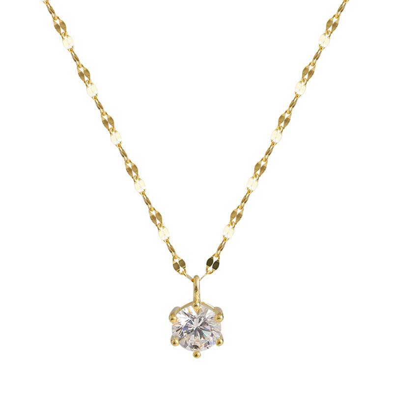 Блестящая тонкая линия, простое колье-колье, женские украшения Collana Bijoux