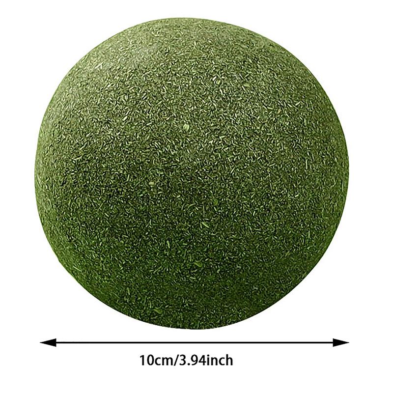 Super Large Catnip Ball 10Cm Cat Grass Self-Hi Relieving Stuffy Insect Gall Fruit Giant Pet Bite Molar  Pet Cat Toy