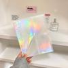 10PCS A5 Binder Inner Page Laser Photo Cards Holder Filler Paper Photo Album Loose-leaf Photo Sleeve Kpop Photo Binder Paper