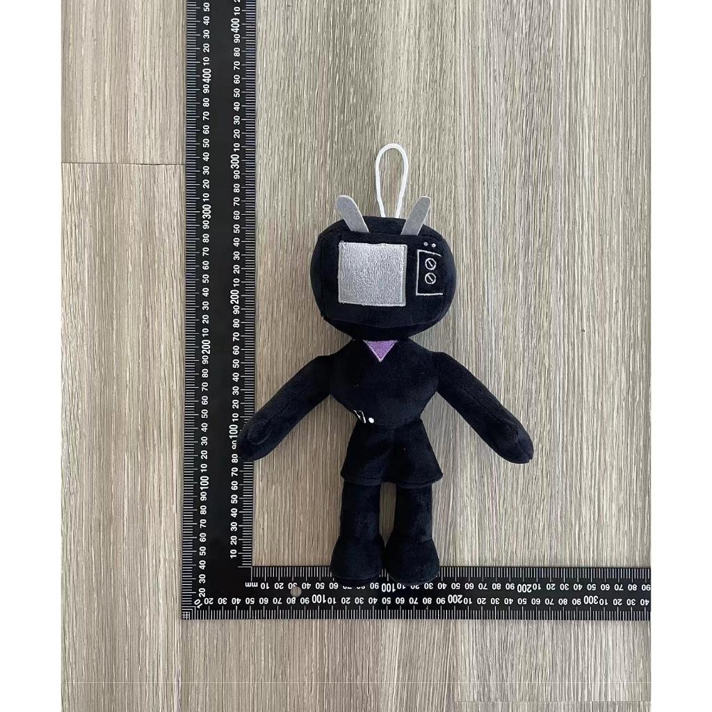 30 см Skibidi Туалет Мягкая плюшевая игрушка Монитор ТВ Фаршированные куклы Шутки игры Реквизит Забавный подарок