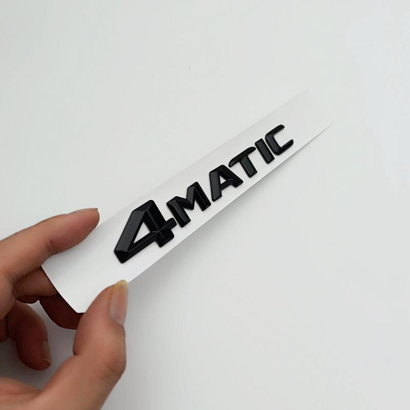 3D ABS B160 B180~B260 B280 Logo Badge Sticker Car Rear Trunk Emblem Decal Flat and stereoscopic two styles