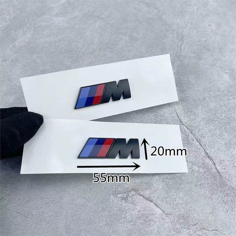 BALPJ1 Car Styling Fender Side Badge New R Emblem Sticker For BMW M M3 M5 M6 X3 E90 F30 G20 E36 E34 X6 G20 E46 X3 X4 X5 X7 Accessories