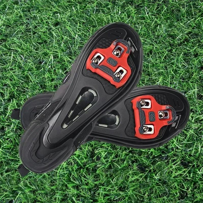 BUCKLOS for KEO Cleats Float Road Bicycle Pedal Cleat for Look Keo System Cycling Shoe Bike Self Locking Pedal Cleats 4.5° 1/2pc