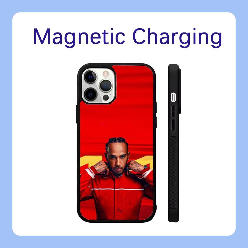 F1 L-LewisS Racing 44 H-Hamilton Phone Case For iPhone 17,16,15,14,13,12,11,Pro,Max,Plus,Air,Mini,SE Magsafe Wireless Charging