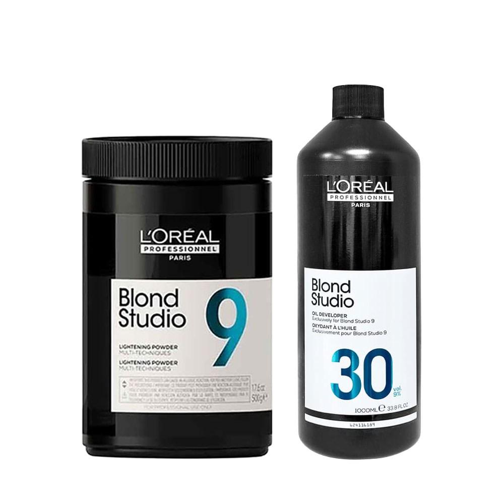 Blonde Studio Мульти-Техника 9 Порошок Отбеливатель Окислитель Мульти-Техника 9 Отбеливатель + 30 Окислитель 1 шт 500 г