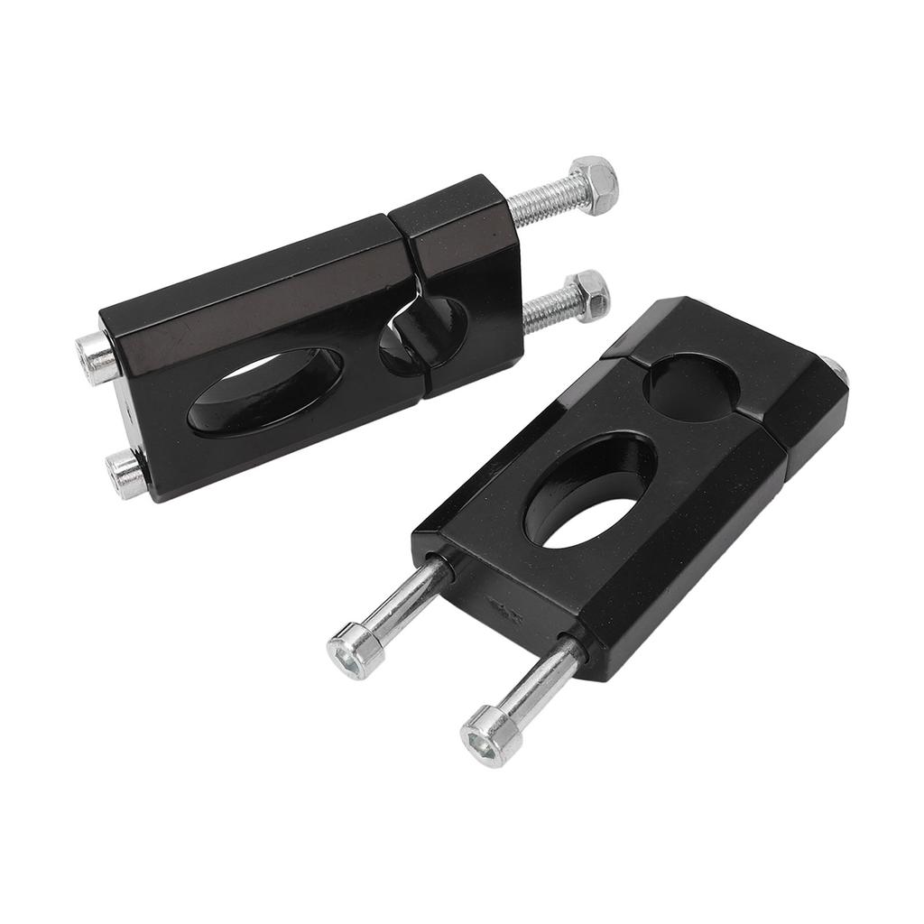 1 Pair Handlebar Mount Clamp Riser 78in Aluminum Black Coating Handlebar Lift Clip for Motorcycle