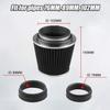 RYANSTAR Universal Clamp-On Air Intake Filter,3 In /3.5 In /4 In Three Different Sizes, Round Tapered High Performance, Washable, Replacement Air
