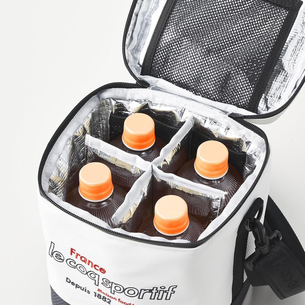 Coq Thermal Cold Holds 4 PET Shoulder All Year WHNV [Le Sportif] Чехол, Изоляция, Изоляция, Бутылки, Вертикальный, В комплекте, Круглый, Гольф, LG4FTT45M,