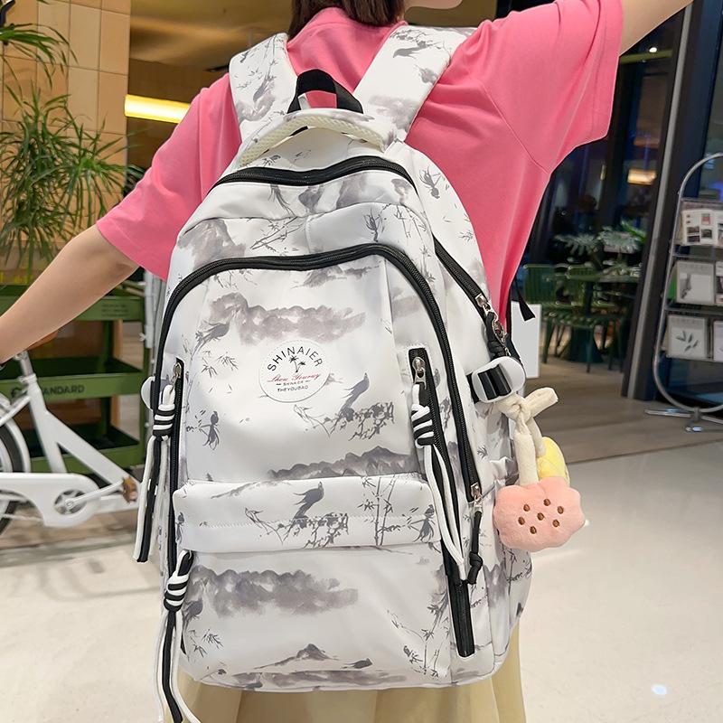 Children's Schoolbags Elementary School Students Girls Junior High School Students College Students Printed Backpacks