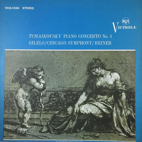 LP Запись ПЁТР ИЛЬИЧ ЧАЙКОВСКИЙ , ЭМИЛЬ ГИЛЕЛЬС - Концерт для фортепиано с оркестром №. 1 VICS1039 RCA Victrola 1963 США Классика Б/У