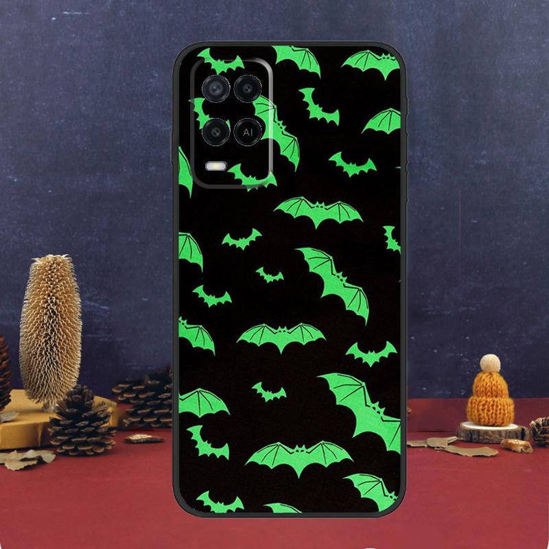 Чехол Хэллоуин Летучие Мыши Вампиры для Oppo A94 A74 A54 A15 A17 A57 A6 A5 Pro A16 A76 A96 A40 A60 A80 A18 A38 A58 A78 A98