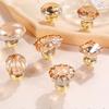 Hardware Crystal Dresser Kitchen Cupboard Door Knob Cabinet Pulls Drawer Knob Wardrobe Handle