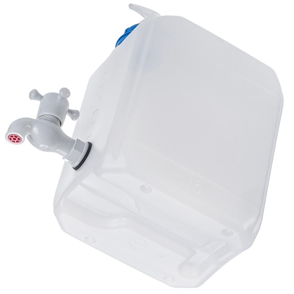 Канистра для воды KADAX, контейнер для умывальника, канистра, дозатор мыла, жидкости 5 л с краном