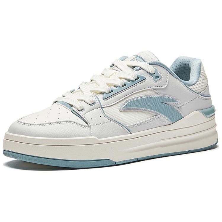 Anta Street Lite Abrasion Resistant Breathable Low top Skateboard Shoes Men's Blue White 112438052-4