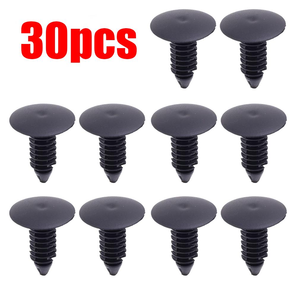 Зажим для потолка крыши салона автомобиля Заклепка для крепления винта Отверстие для автомобиля Пластиковая заклепка для крепления крыла Зажим для бампера Крыша автомобиля Зажимы для крепления подкладки