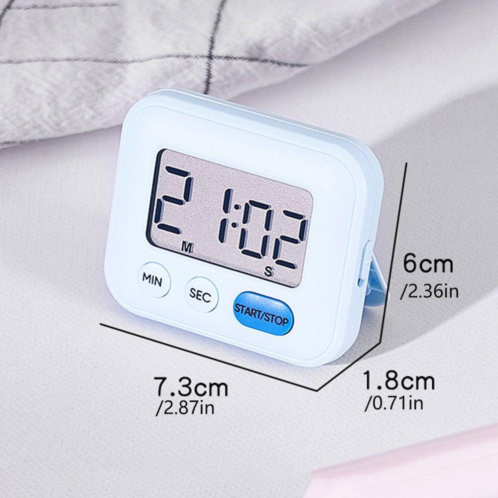 with Stand Countdown Timer Large Screen Sleep Stopwatch Mini Kitchen Timer Kitchen Accessories
