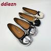 Fashion Female Butterfly-Knot Footwear Flats Slip On Shoes For Ladies Fashion Strange Toe Women Flats Shallow Shoes Summer Spring