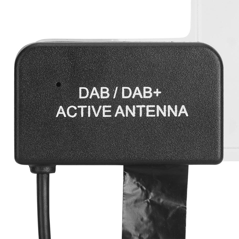 DAB , 3-метровая цифровая радиоантенна-патч, скрытая антенна со встроенным усилителем сигнала для навигации Jianwu Car