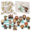 Ugears Harry Potter Advent Calendar: The Road To Hogwarts 2024 Wooden Puzzle for Crafts and Models - No Glue or Tools Required