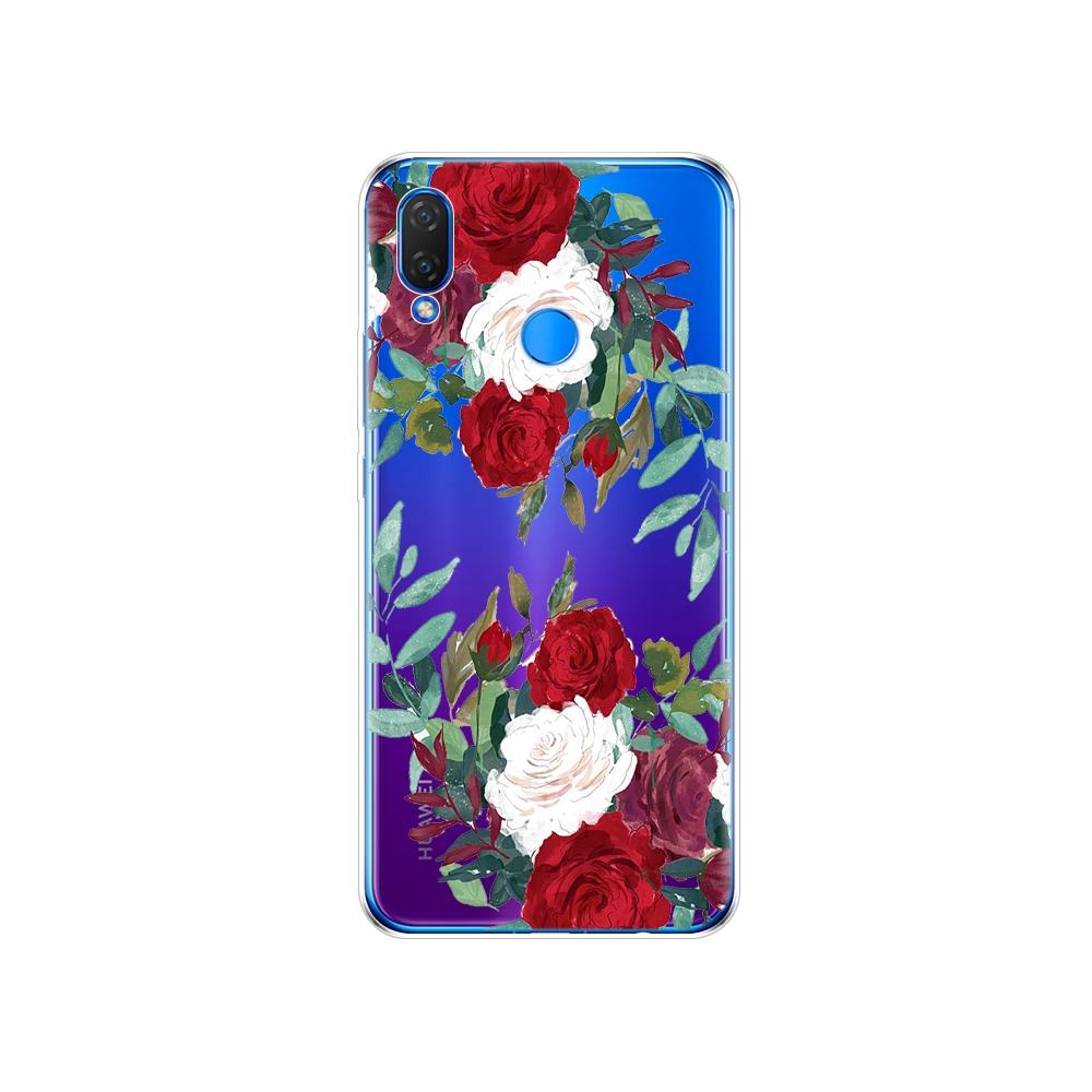Чехол для телефона Huawei Nova 3 3i 3e, мягкий силиконовый чехол TPU для Nova3 Nova3i INE-LX2 INE-LX9, защитный чехол на все 360 градусов