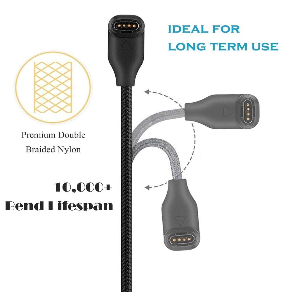 Universal Watch Charger for Garmin Fenix8 7x 6S PRO Vivoactive Forerunner 265s Venu Sq Music 2 2S