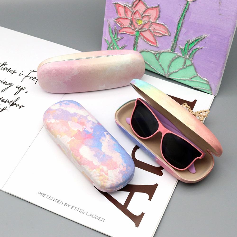 Color Cloud Glasses Box Spectacle Protector Eyewear Case Fashion Sunglasses Case Women