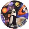 Бумажные одноразовые тарелки с изображением космоса (Пакет из 8)