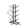 Double-Sided 3-Tier Sports Ball Storage Rack
