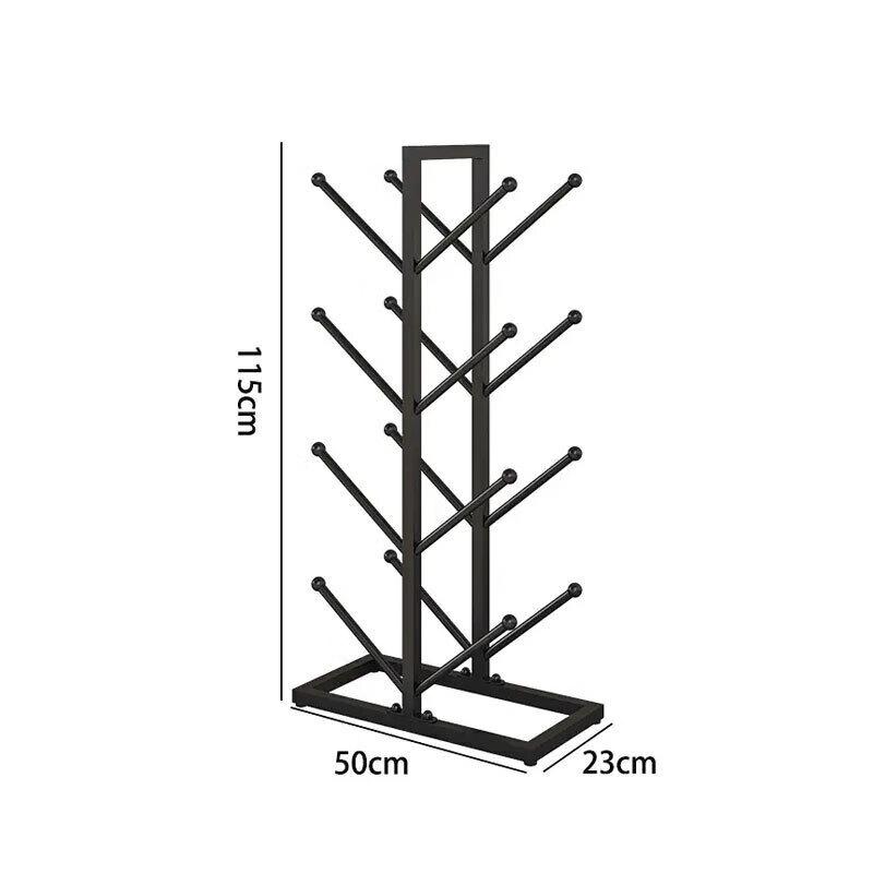 Double-Sided 3-Tier Sports Ball Storage Rack