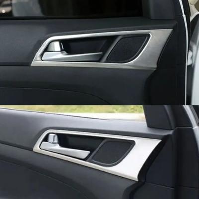 Для Hyundai Tucson 2015 - 2025 LHD Накладка на панель внутренней ручки двери 4 шт. Декоративная накладка Аксессуары для интерьера автомобиля